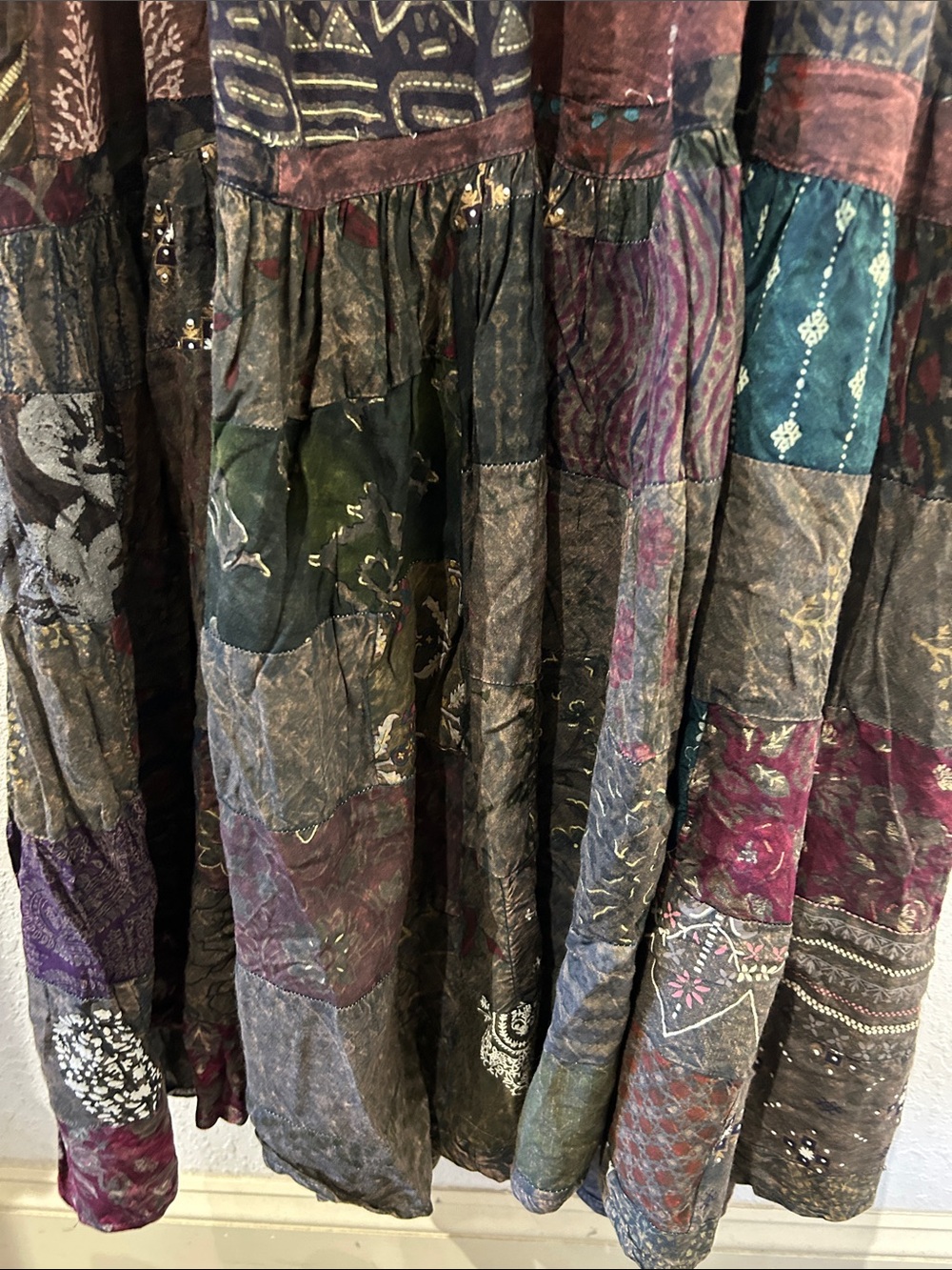 Jaded Gypsy Bohemian Patchwork Dress - Picture 4 of 9
